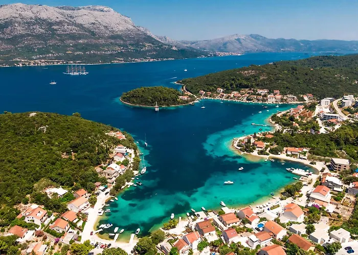 By The Sea Zrnovska Banja, Korcula - 4363 아파트 *